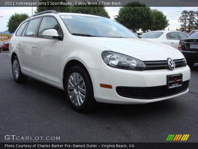 2011 Volkswagen Jetta S SportWagen in Candy White