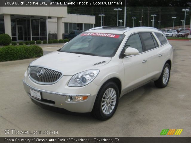 2009 Buick Enclave CXL in White Diamond Tricoat