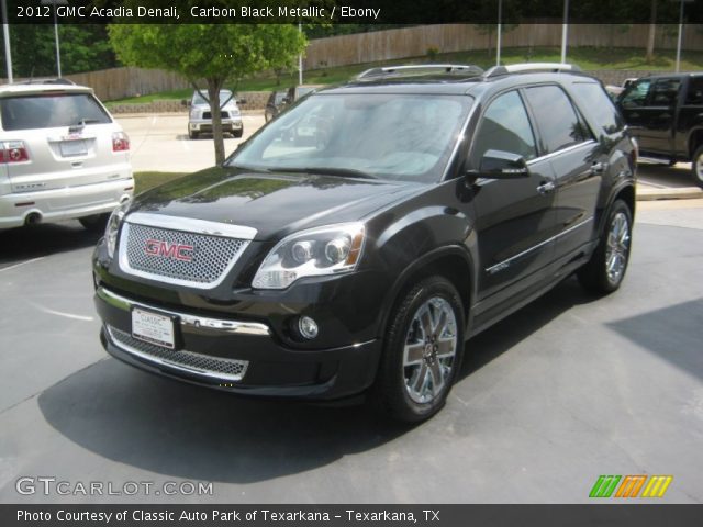 2012 GMC Acadia Denali in Carbon Black Metallic