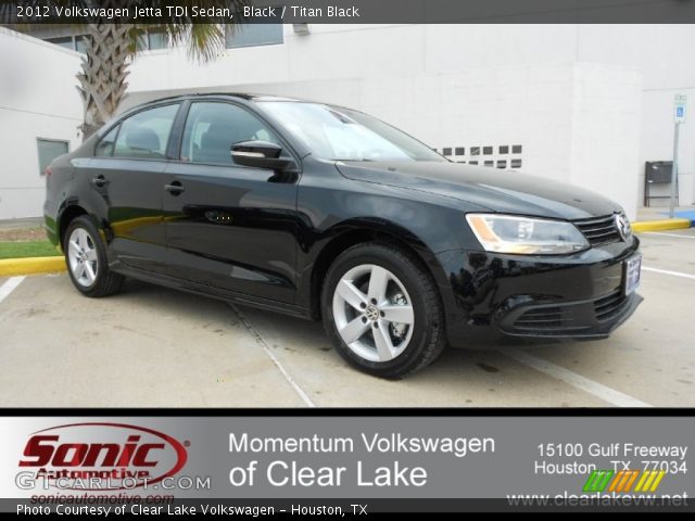 2012 Volkswagen Jetta TDI Sedan in Black