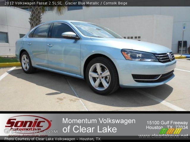 2012 Volkswagen Passat 2.5L SE in Glacier Blue Metallic