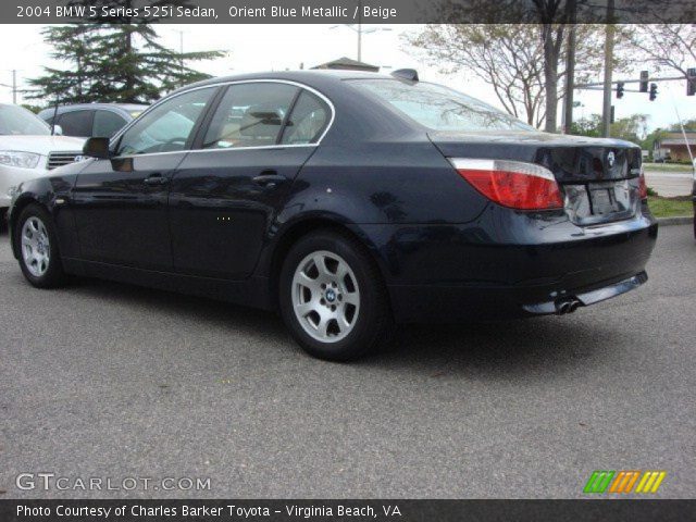 2004 BMW 5 Series 525i Sedan in Orient Blue Metallic