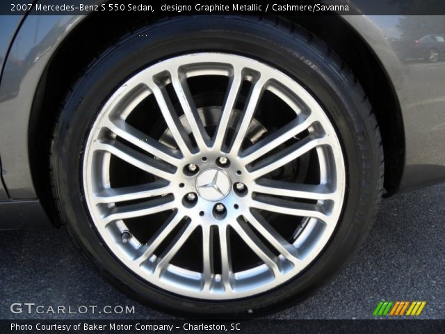 2007 Mercedes-Benz S 550 Sedan in designo Graphite Metallic