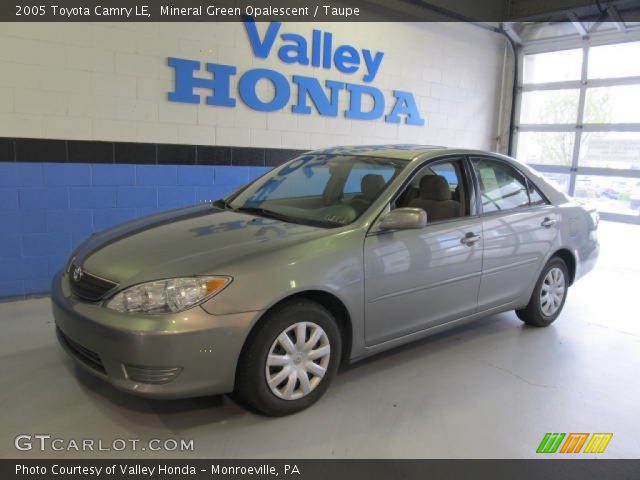 2005 Toyota Camry LE in Mineral Green Opalescent