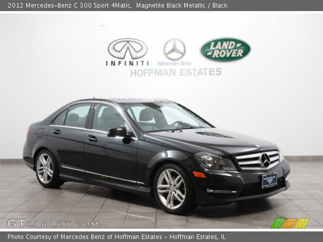 2012 Mercedes-Benz C 300 Sport 4Matic in Magnetite Black Metallic