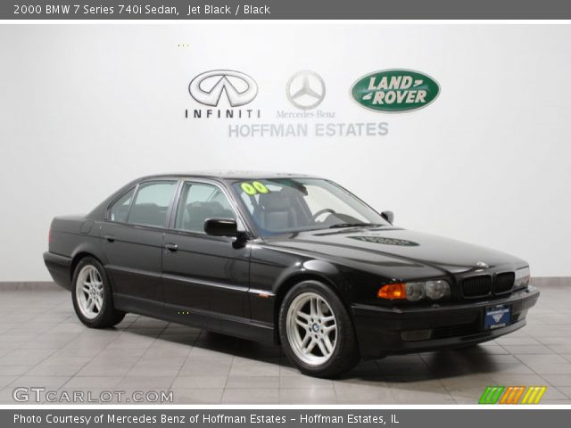 2000 BMW 7 Series 740i Sedan in Jet Black