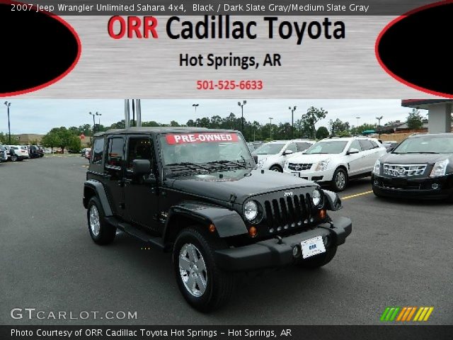 2007 Jeep Wrangler Unlimited Sahara 4x4 in Black