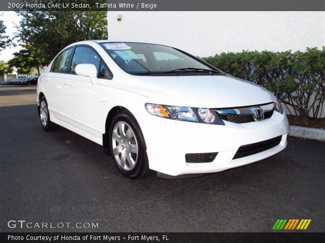 2009 Honda Civic LX Sedan in Taffeta White