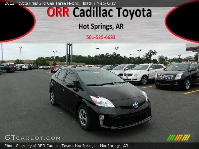 2012 Toyota Prius 3rd Gen Three Hybrid in Black