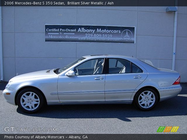 2006 Mercedes-Benz S 350 Sedan in Brilliant Silver Metallic
