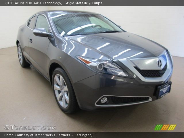 2010 Acura ZDX AWD Technology in Grigio Metallic