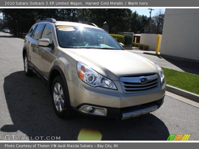 2010 Subaru Outback 3.6R Limited Wagon in Harvest Gold Metallic