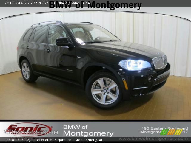 2012 BMW X5 xDrive35d in Jet Black