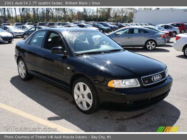 2001 Audi S4 2.7T quattro Sedan in Brilliant Black