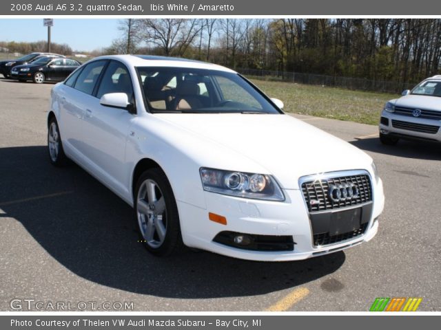 2008 Audi A6 3.2 quattro Sedan in Ibis White