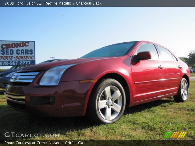 2009 Ford Fusion SE in Redfire Metallic