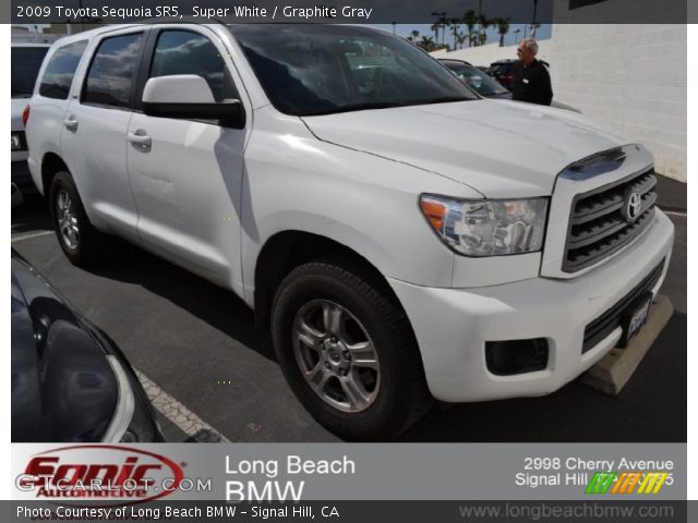 2009 Toyota Sequoia SR5 in Super White