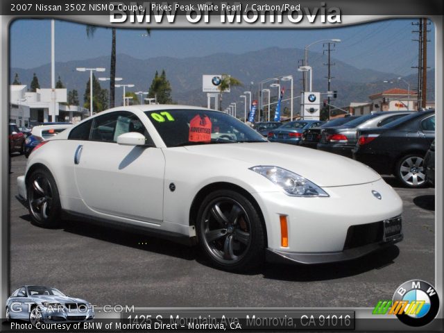 2007 Nissan 350Z NISMO Coupe in Pikes Peak White Pearl