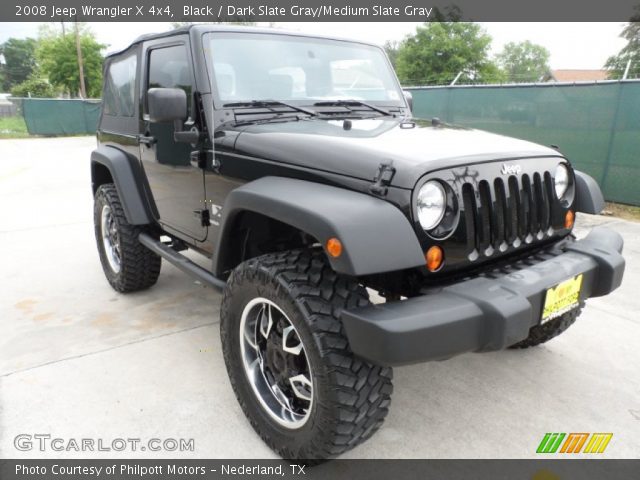 2008 Jeep Wrangler X 4x4 in Black