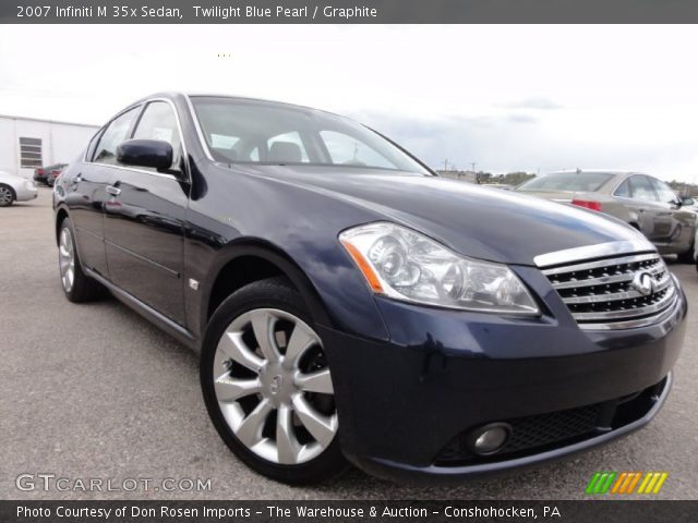 2007 Infiniti M 35x Sedan in Twilight Blue Pearl