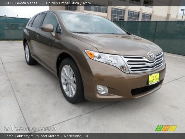 2012 Toyota Venza LE in Golden Umber Mica