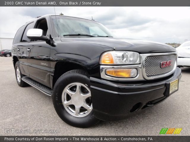 2003 GMC Yukon Denali AWD in Onyx Black