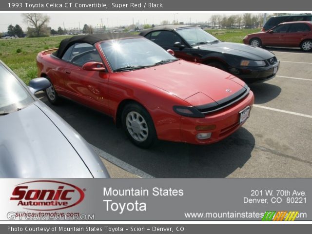 1993 Toyota Celica GT Convertible in Super Red
