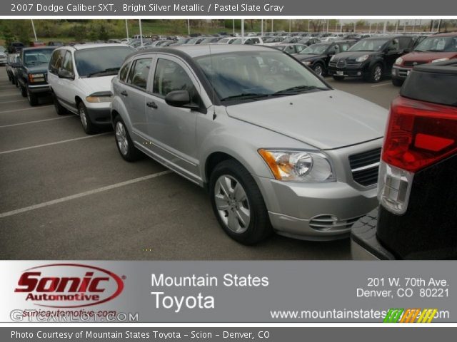 2007 Dodge Caliber SXT in Bright Silver Metallic