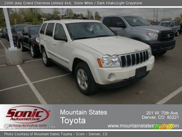 2006 Jeep Grand Cherokee Limited 4x4 in Stone White