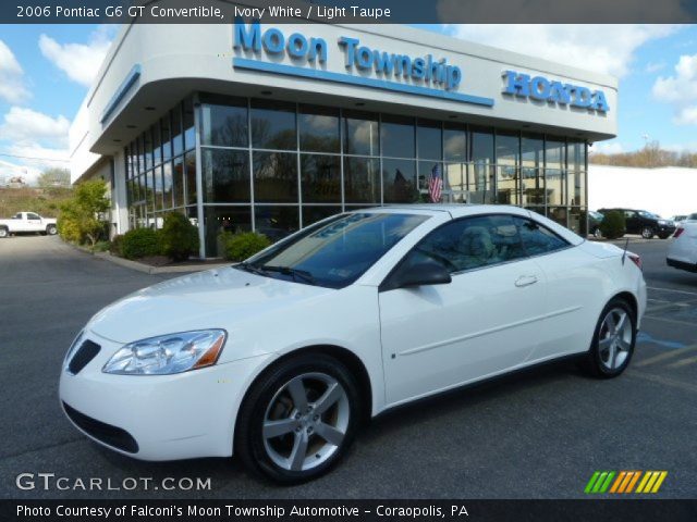 2006 Pontiac G6 GT Convertible in Ivory White
