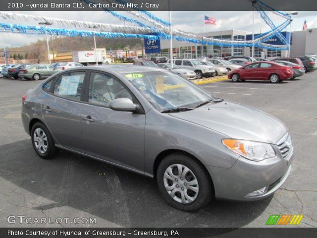 2010 Hyundai Elantra GLS in Carbon Gray Mist