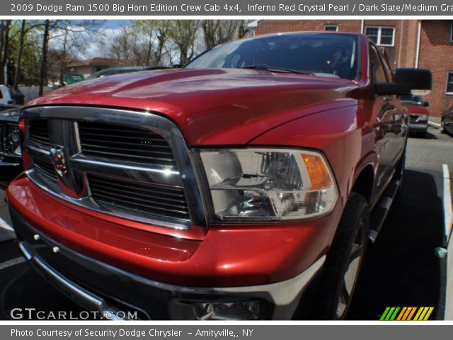2009 Dodge Ram 1500 Big Horn Edition Crew Cab 4x4 in Inferno Red Crystal Pearl