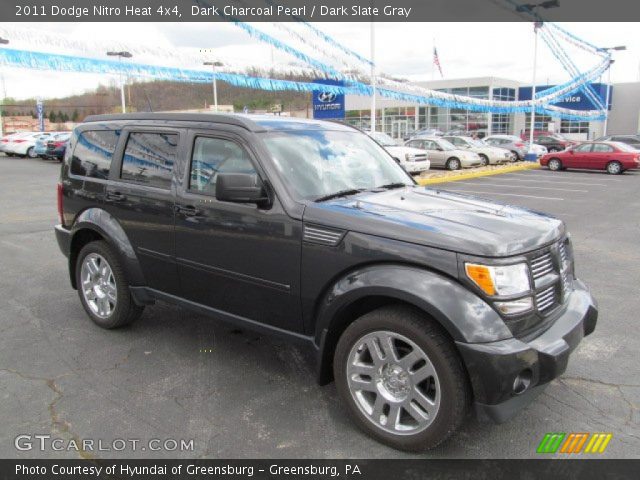 2011 Dodge Nitro Heat 4x4 in Dark Charcoal Pearl