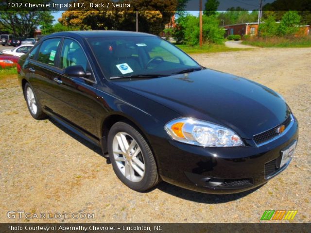 2012 Chevrolet Impala LTZ in Black