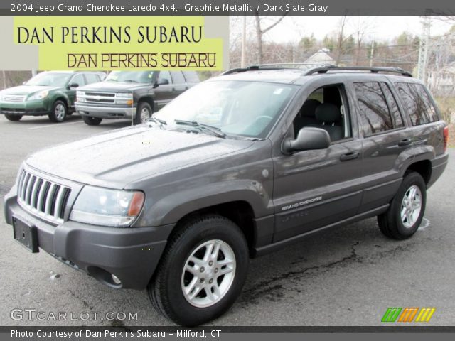 2004 Jeep Grand Cherokee Laredo 4x4 in Graphite Metallic