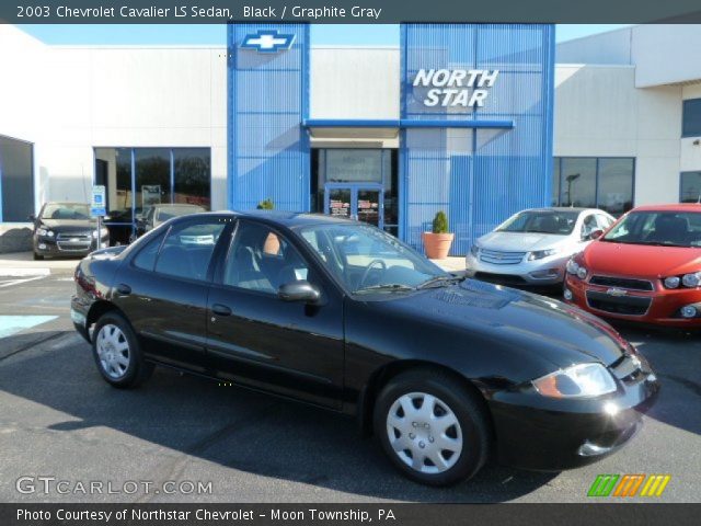 2003 Chevrolet Cavalier LS Sedan in Black