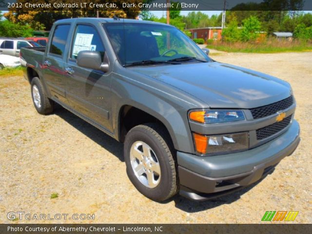 2012 Chevrolet Colorado LT Crew Cab in Dark Gray Metallic