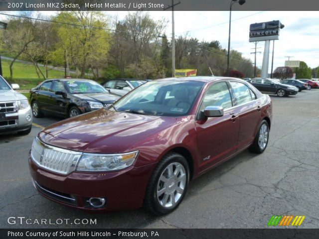2007 Lincoln MKZ Sedan in Merlot Metallic