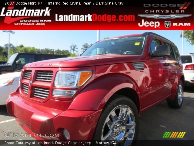 2007 Dodge Nitro R/T in Inferno Red Crystal Pearl