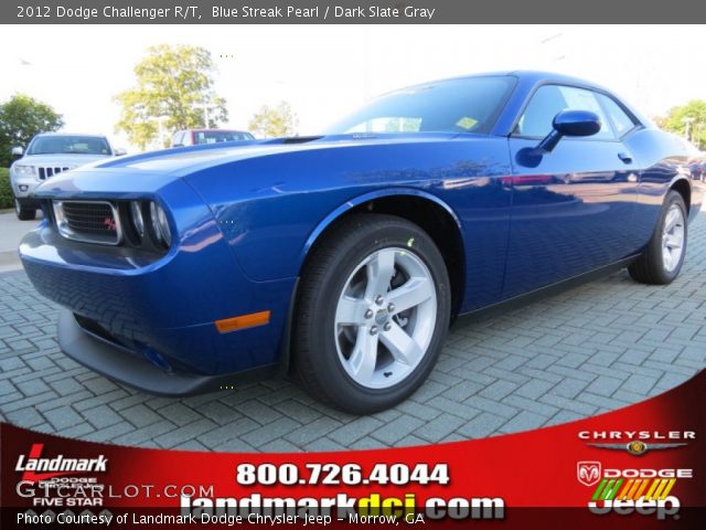 2012 Dodge Challenger R/T in Blue Streak Pearl