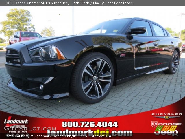 2012 Dodge Charger SRT8 Super Bee in Pitch Black