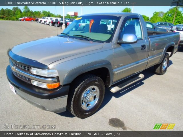 2000 Chevrolet Silverado 2500 LS Regular Cab in Light Pewter Metallic