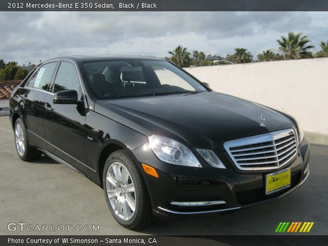 2012 Mercedes-Benz E 350 Sedan in Black