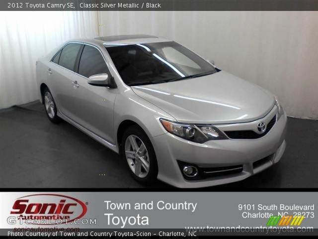 2012 Toyota Camry SE in Classic Silver Metallic