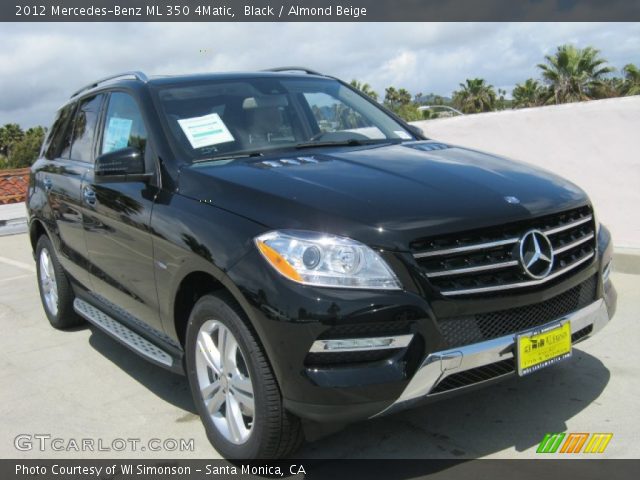 2012 Mercedes-Benz ML 350 4Matic in Black