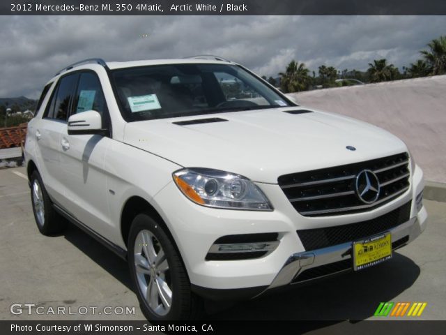 2012 Mercedes-Benz ML 350 4Matic in Arctic White