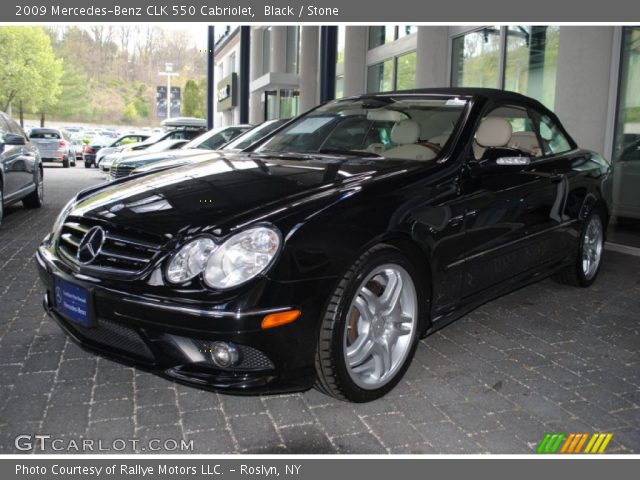 2009 Mercedes-Benz CLK 550 Cabriolet in Black