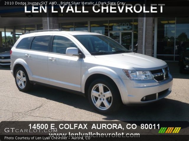 2010 Dodge Journey SXT AWD in Bright Silver Metallic
