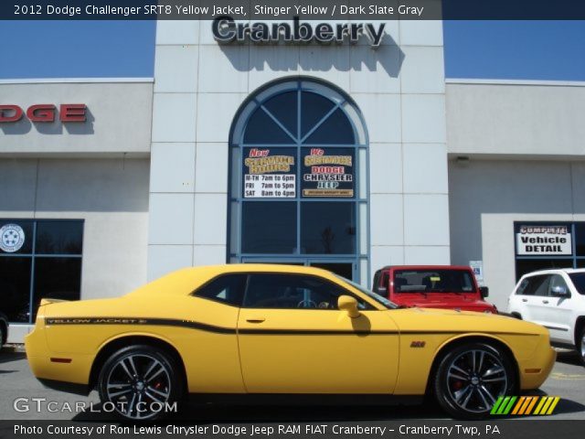 2012 Dodge Challenger SRT8 Yellow Jacket in Stinger Yellow