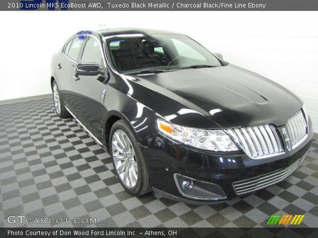 2010 Lincoln MKS EcoBoost AWD in Tuxedo Black Metallic